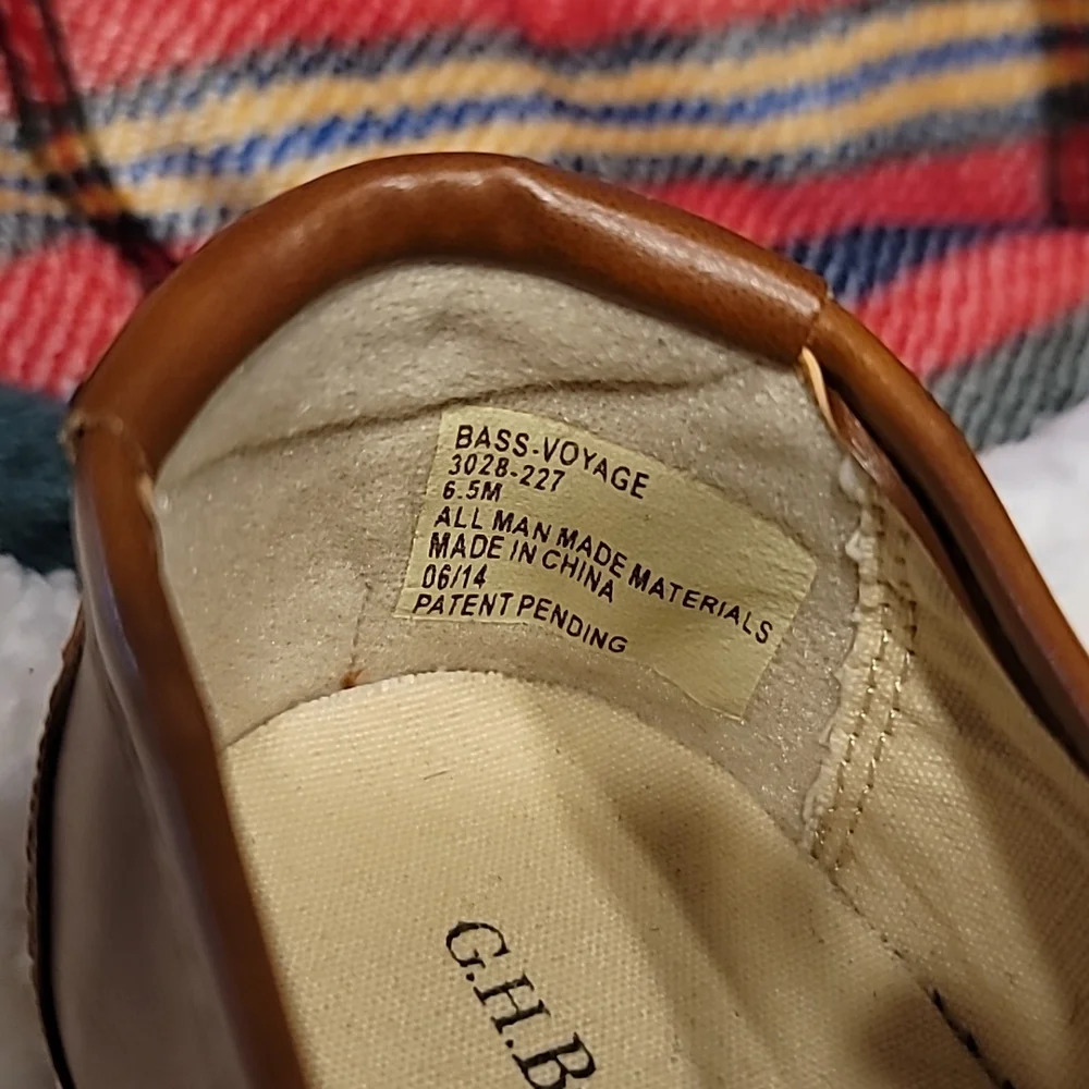 G.H. Bass & Co. Brown Leather Shoes - Picture 6 of 7